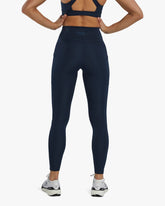 TYR LADIES BK 28  LEGGINGS WITH POCKET TOTAL ECLIPSE